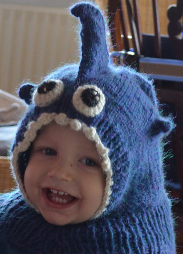 Free Knitting Pattern for Shark Baby Hat