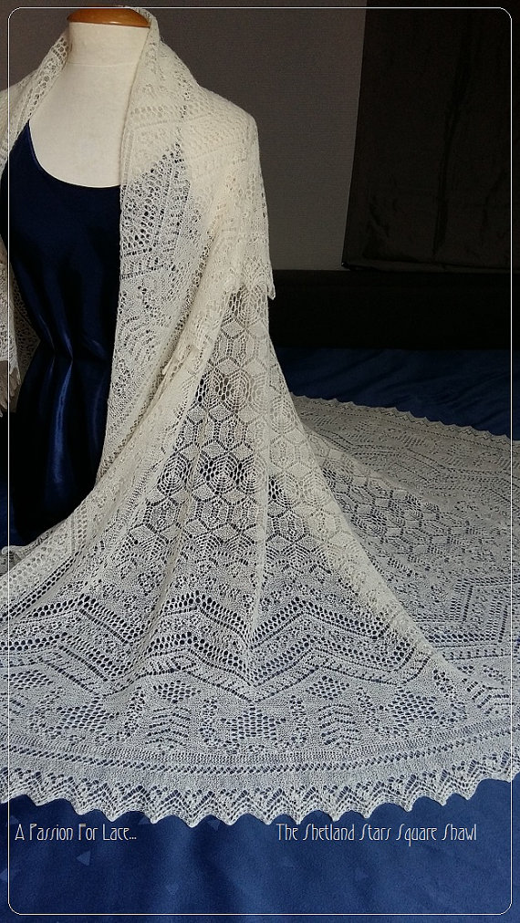 Claire's Wedding Shawl Knitting Pattern
