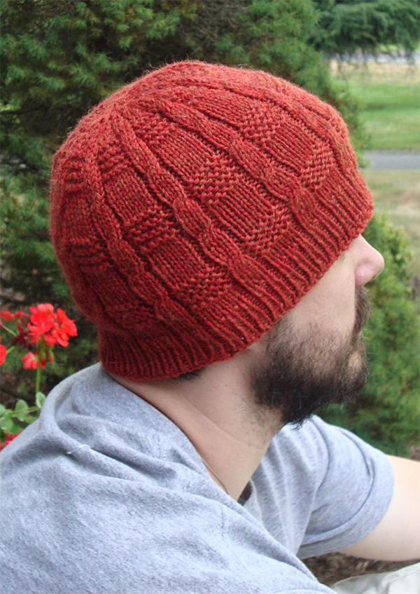 Free knitting Pattern for Shilling Hat for Whole Family