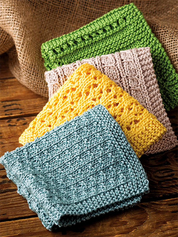 Knitting Pattern for Simply Washcloths