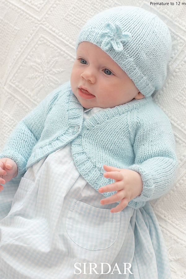 Baby and Child Shrugs and Boleros Knitting Patterns In