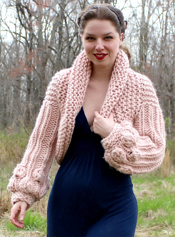 Knitting Pattern for Sophia Cardigan