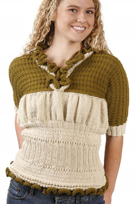 Free knitting pattern for Stitch-torian Sweater
