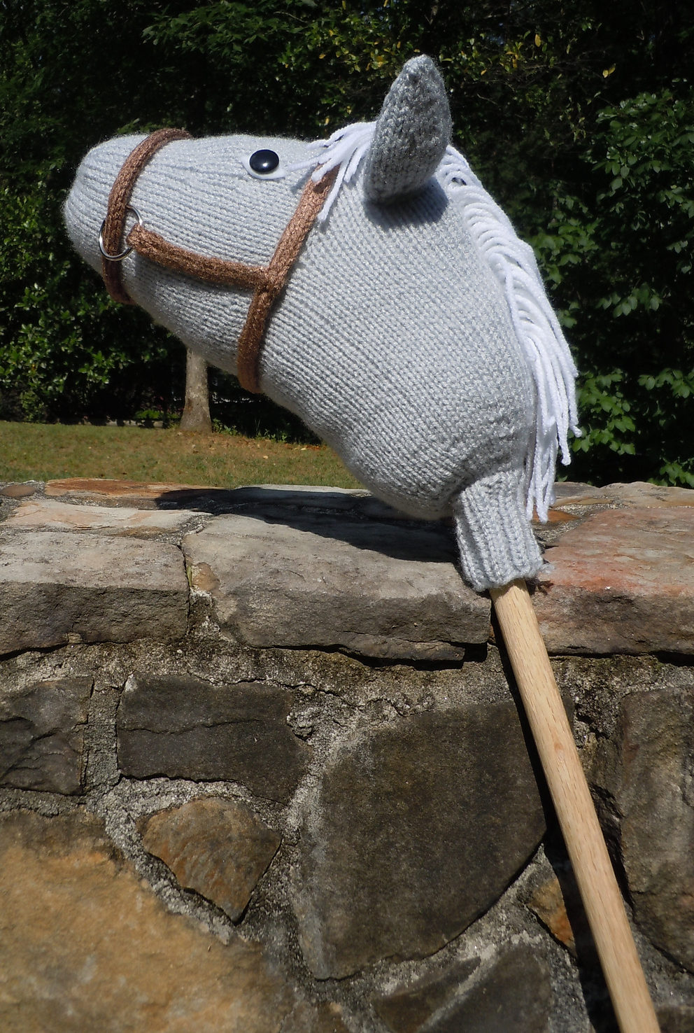 Free Knitting Pattern for Hobby Horse Stormy Dawn