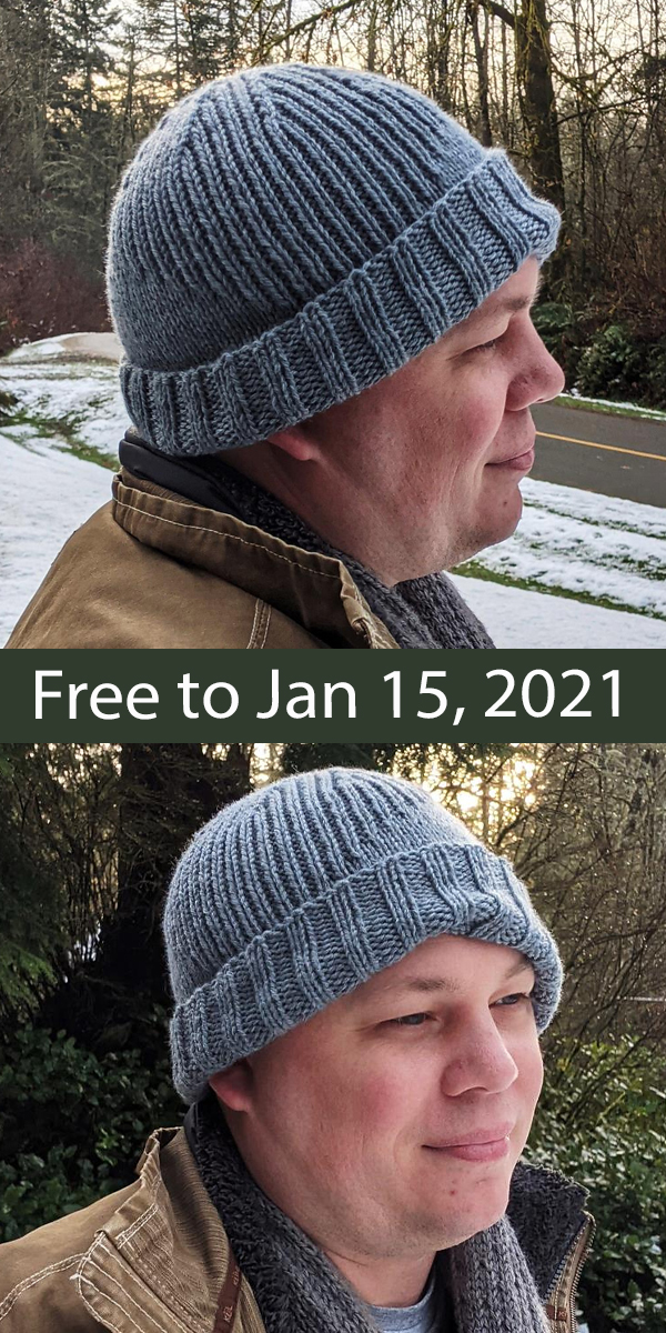 Free until Jan 15, 2021 Hat Knitting Pattern Swatchy the Cap