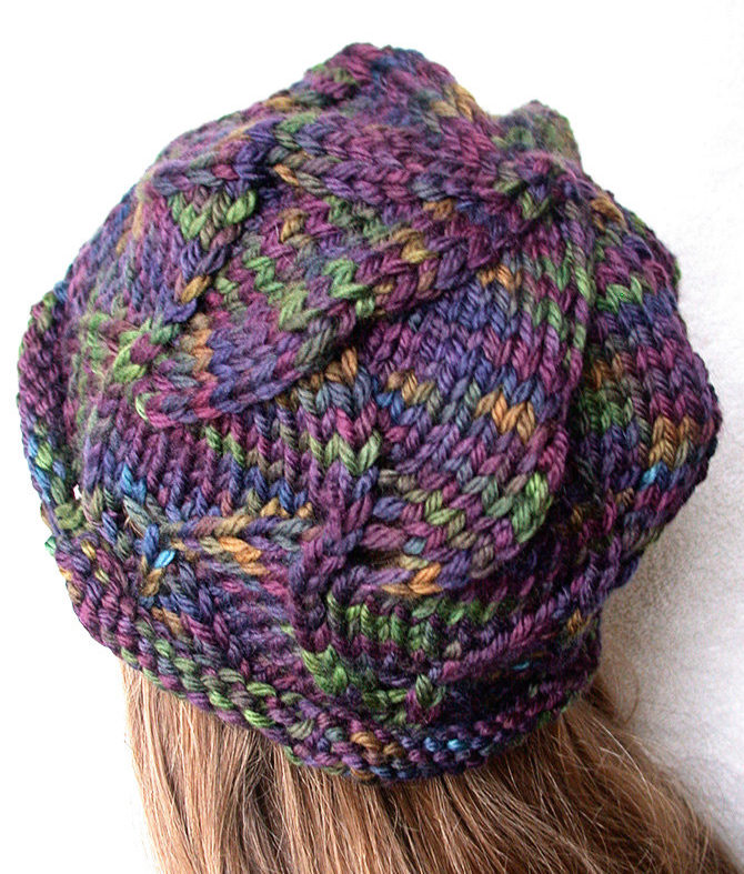 Knitting Pattern for Swirl Hat