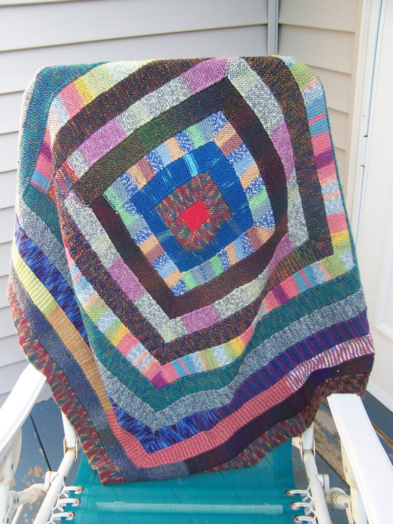 Free Knitting Pattern for Ten Stitch Blanket