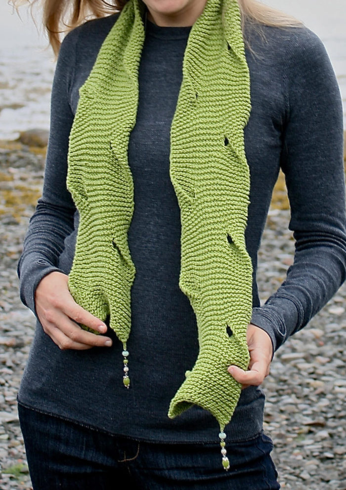 Knitting Pattern for Tidal Cove Scarf