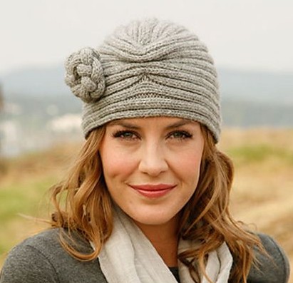 Tiffany turban style hat free knitting pattern