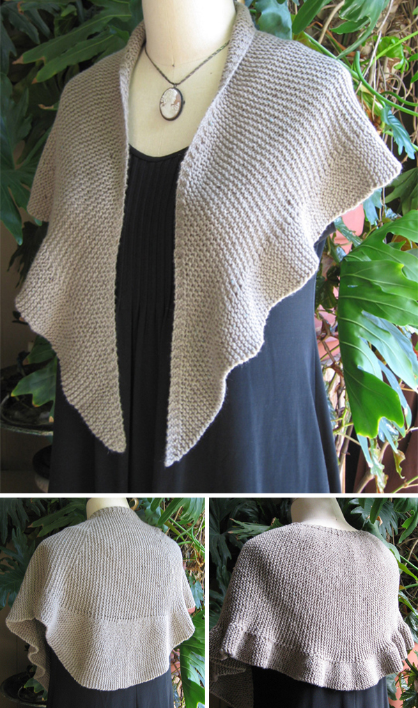 Knitting Pattern for To Eyre Shawl