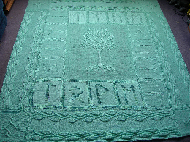 tree of gondor blanket