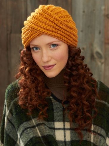 Turban Twist Hat | Free Knitting Patterns | Yarnspirations