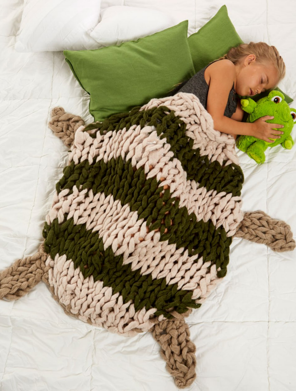 Free Knitting Pattern for Turtle Sleep Sack