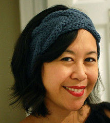 Free knitting pattern for Vanessa cable headband and more headband knitting patterns