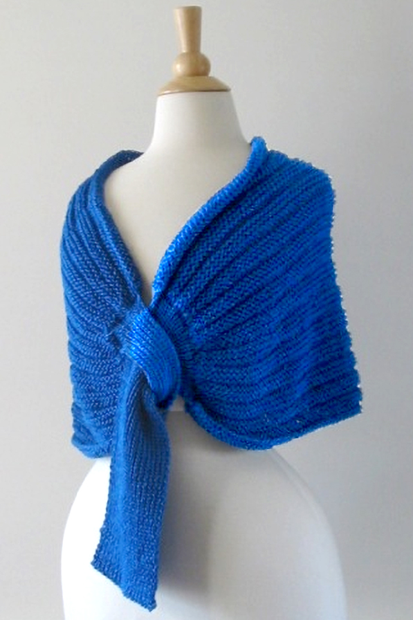 Free Knitting Pattern for Wager Welt Wrap