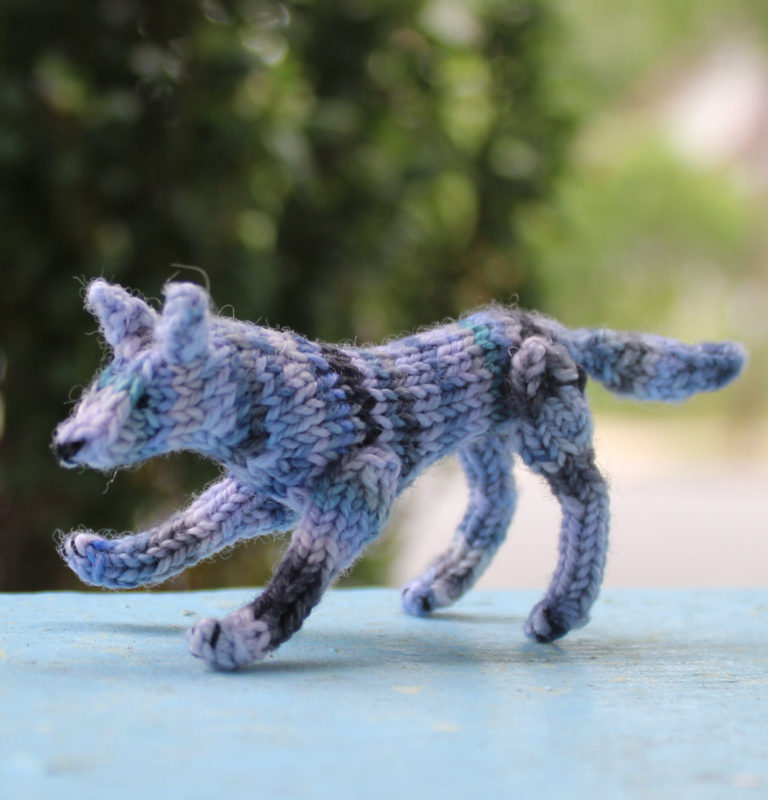 Knitting Pattern for Wee Wolf
