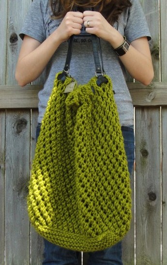 Free knitting pattern for Weekender Tote