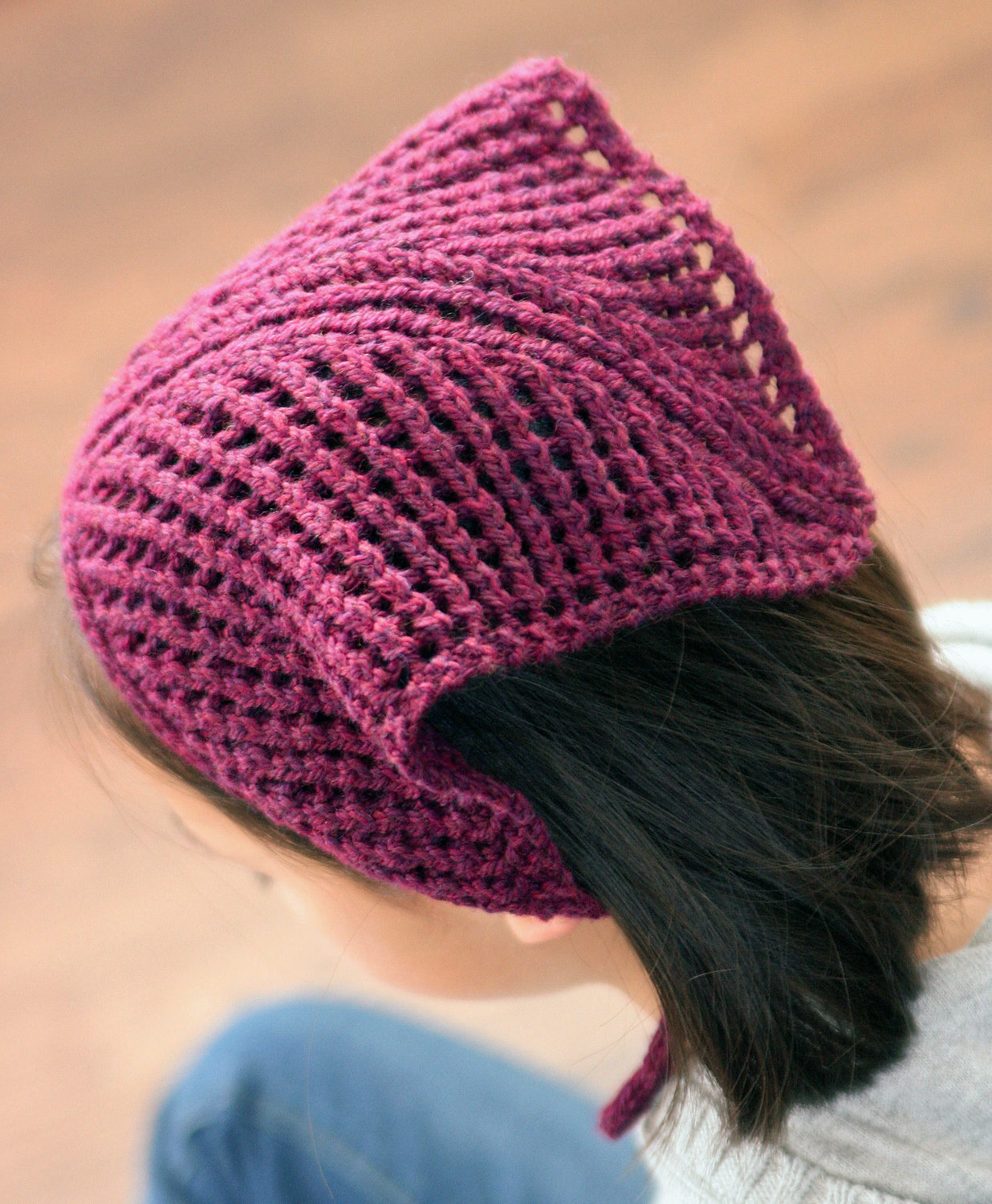 Free Knitting Pattern for Whimsy Kerchief
