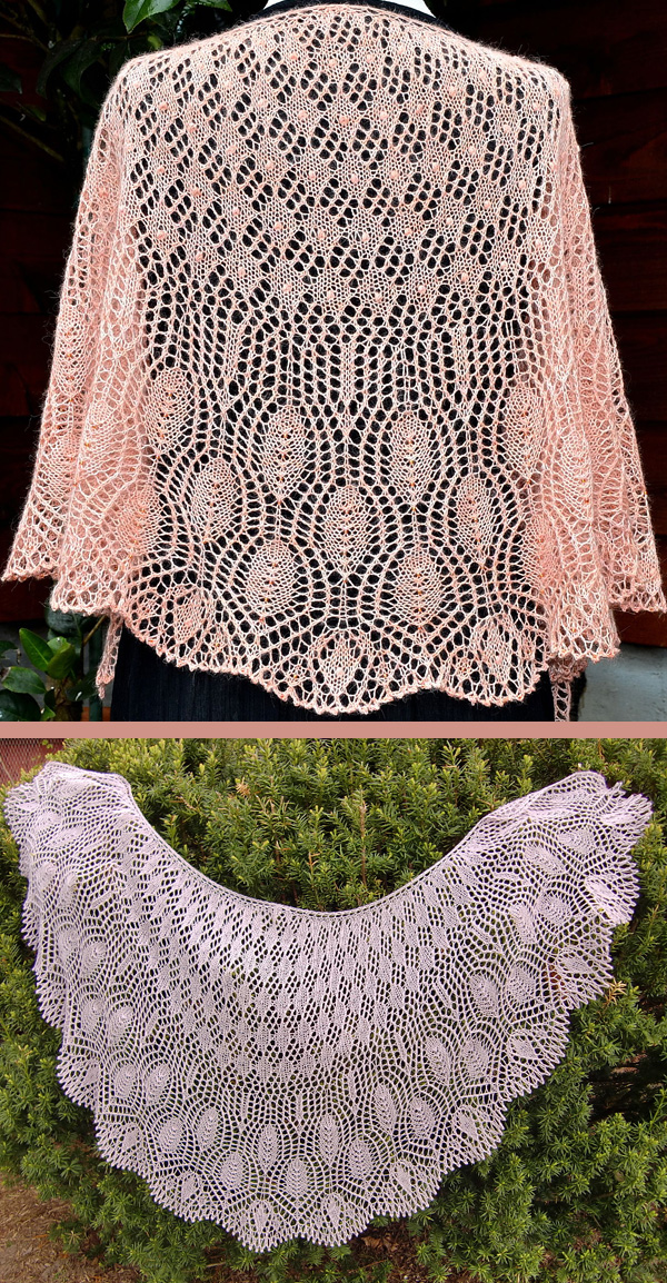 Free for a Limited Time Knitting Pattern for Wings of a Prayer Shawl