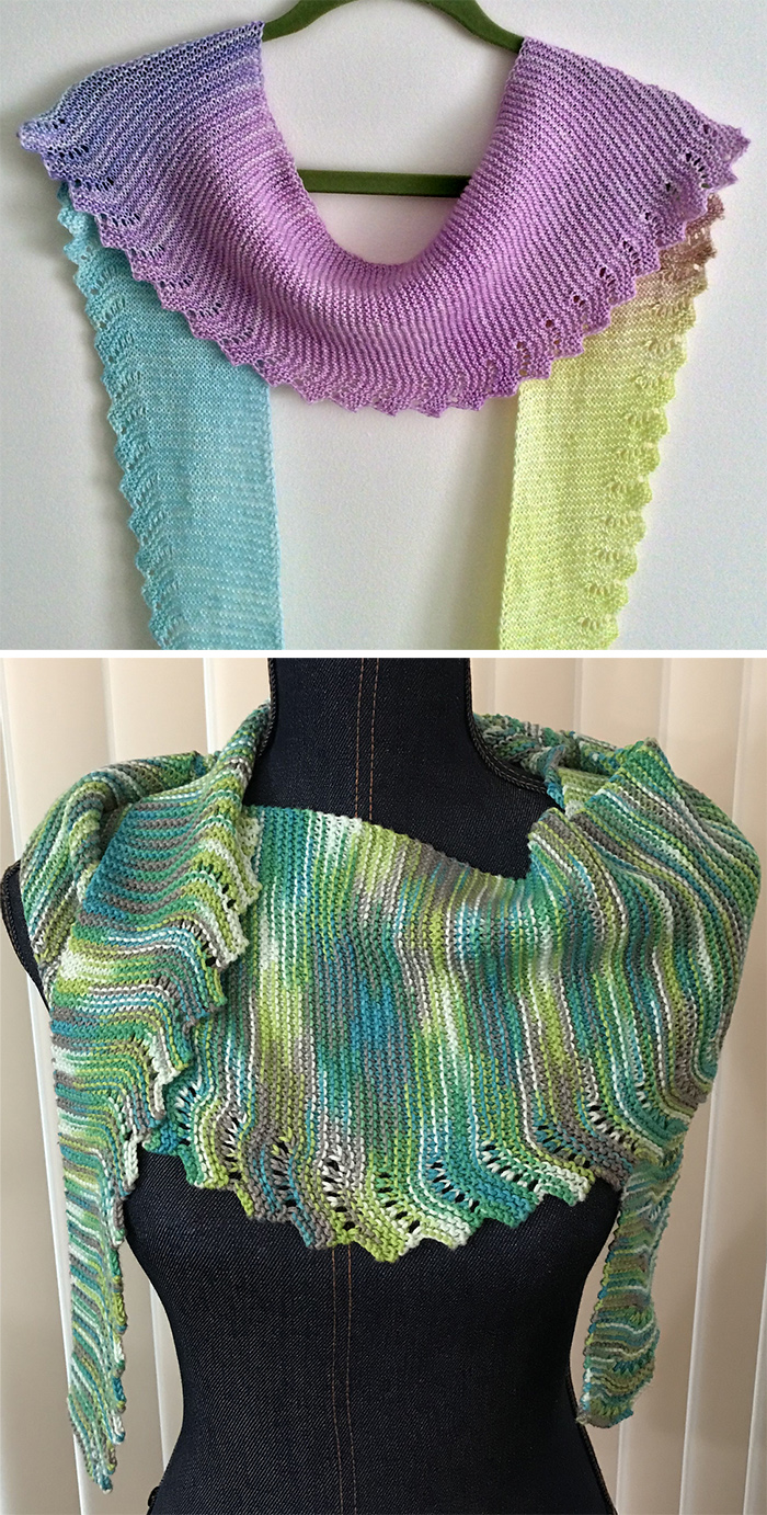 Free Knitting Pattern for Easy Workday Scarf