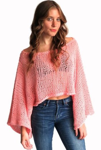 Knitting pattern for easy Yucatan Sweater