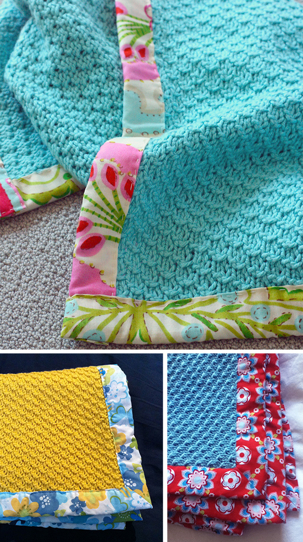 Knitting Pattern for 4 Row Repeat Zarzuela Baby Blanket