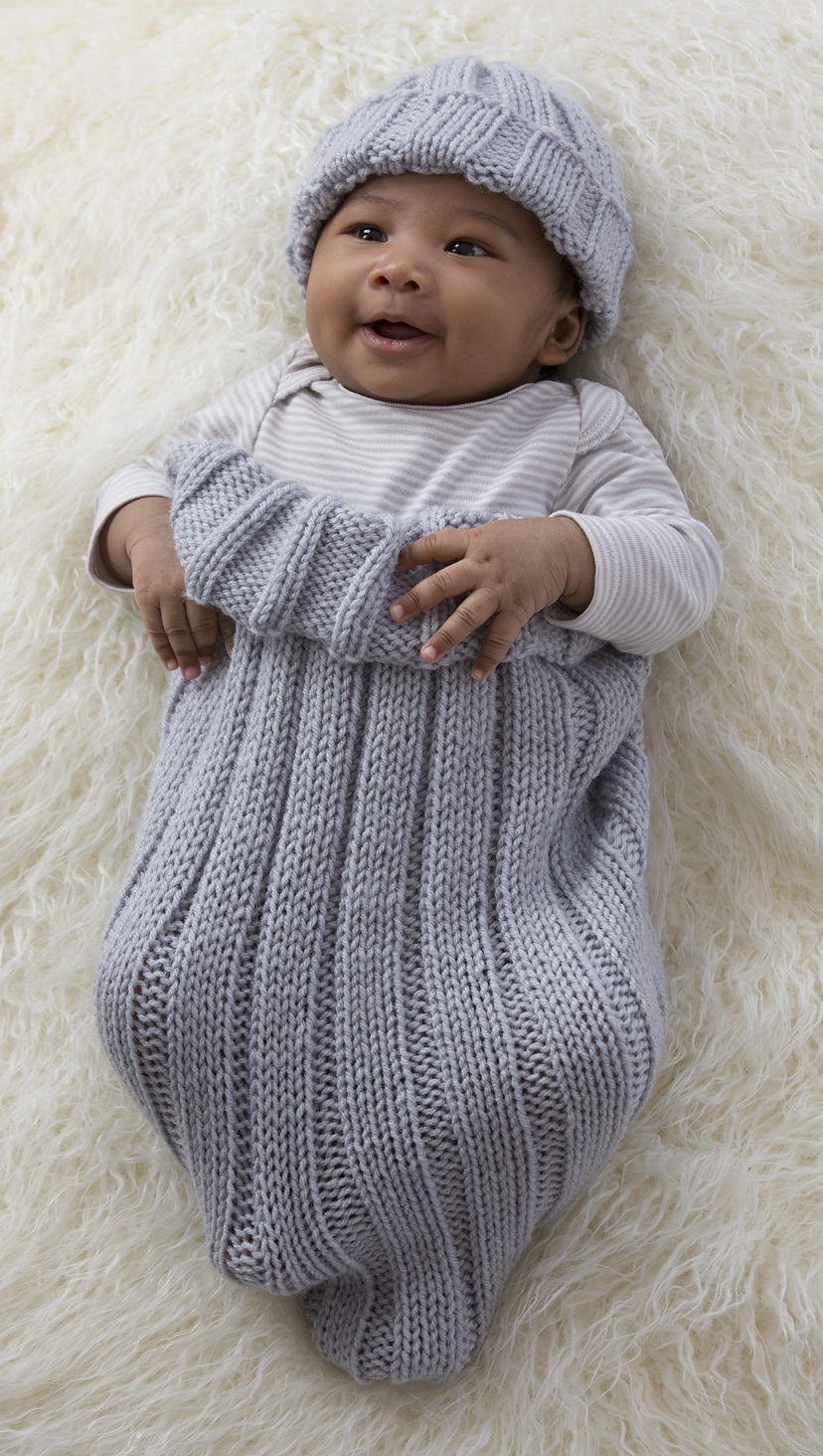 Baby Cocoon, Snuggly, Sleep Sack, Wrap Knitting Patterns In the Loop