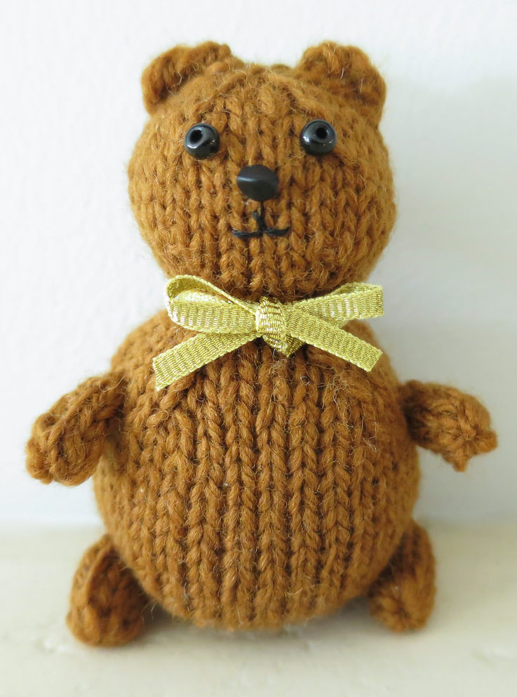 teddy patterns knitting