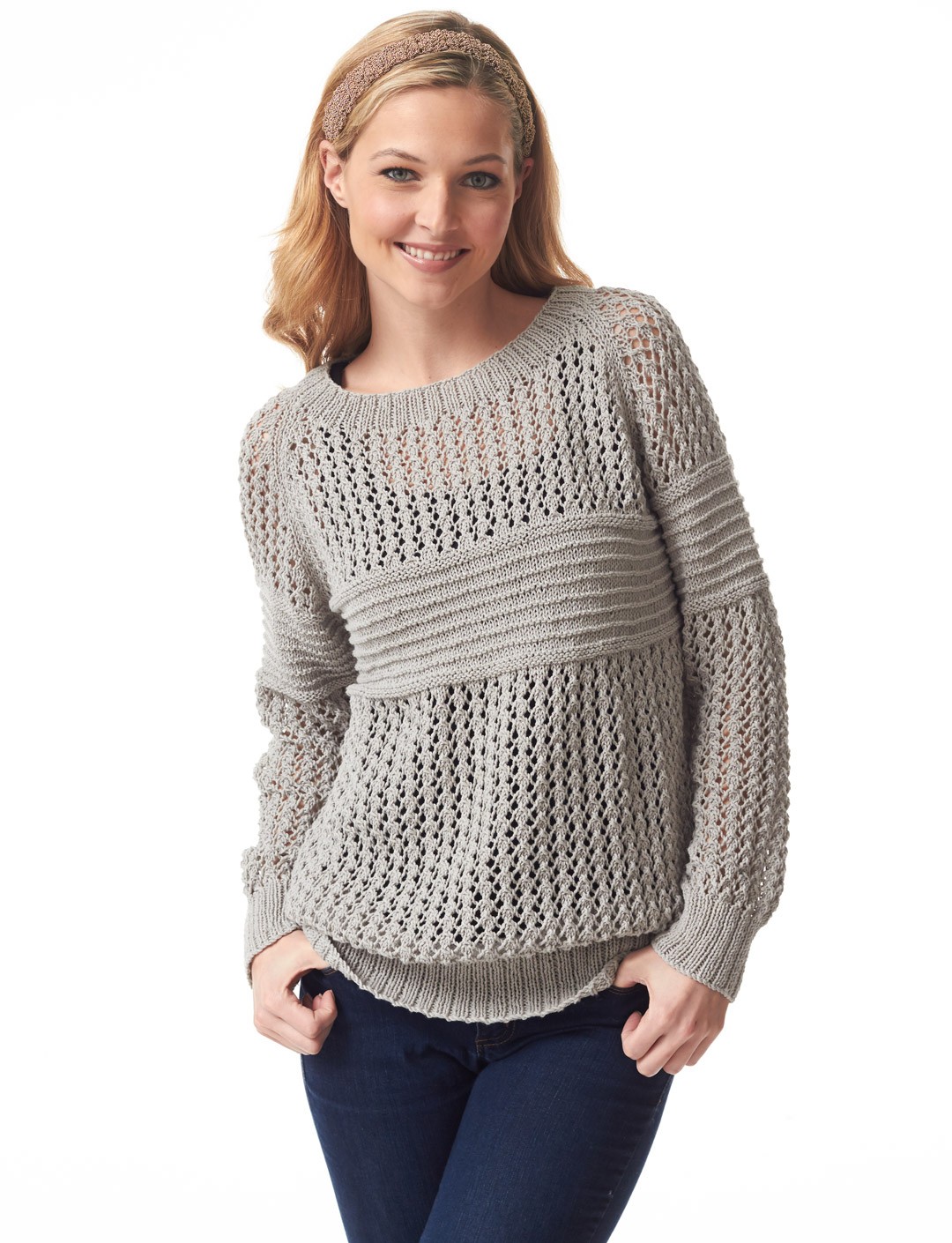 Lace Pullover Knitting Patterns | In the Loop Knitting