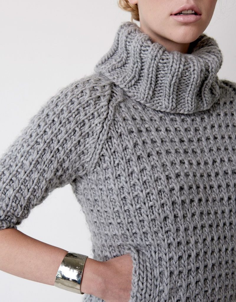 Bayview Sweater – Knitting Pattern for Slouchy, Oversized