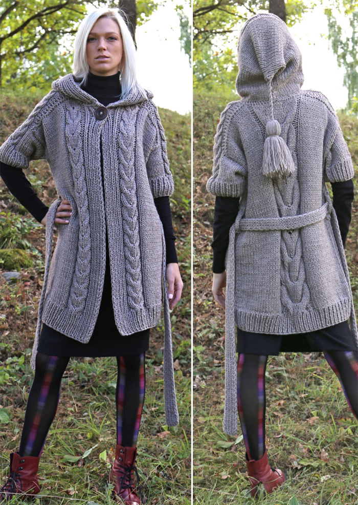 Jacket and Coat Knitting Patterns In the Loop Knitting