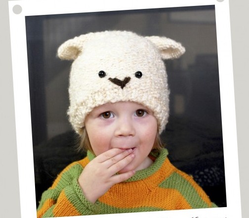 Quick And Easy Knit Sheep Hat 783x1024