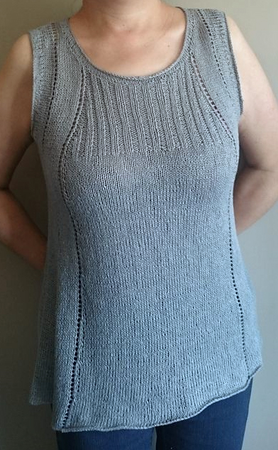 Sleeveless Tops Knitting Patterns | In the Loop Knitting