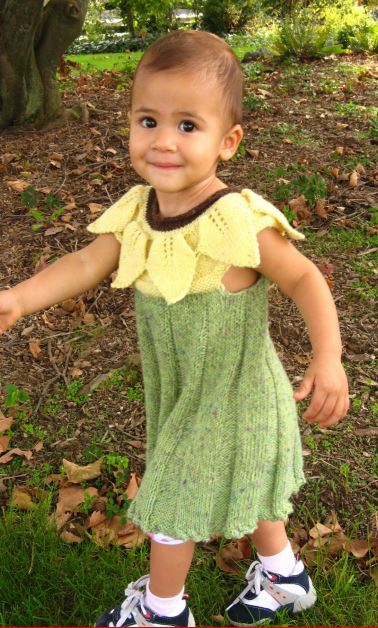 Dresses and Skirts for Children Knitting Patterns In the ...