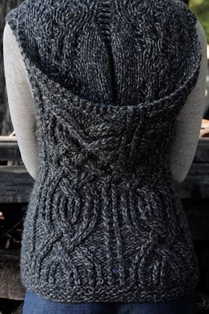 Leif Slipover sweater with hood knitting pattern and more hood and hoodie knitting patterns