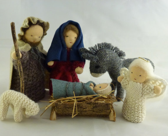 Nativity Characters knitting patterns