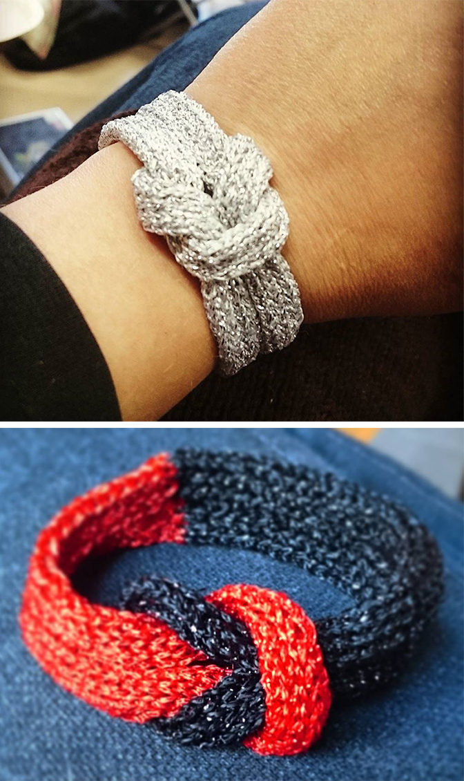 Bracelet Knitting Patterns In the Loop Knitting