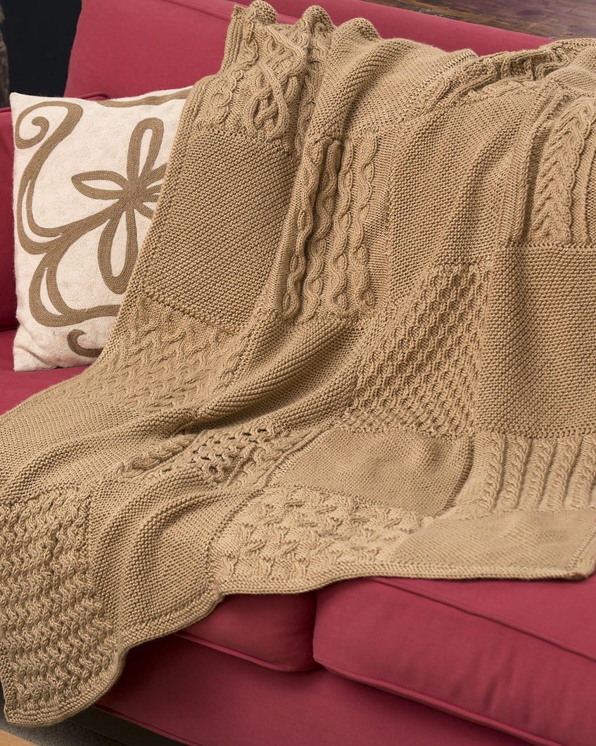 Sampler Knitting Patterns for Afghans, Accessories, and ...