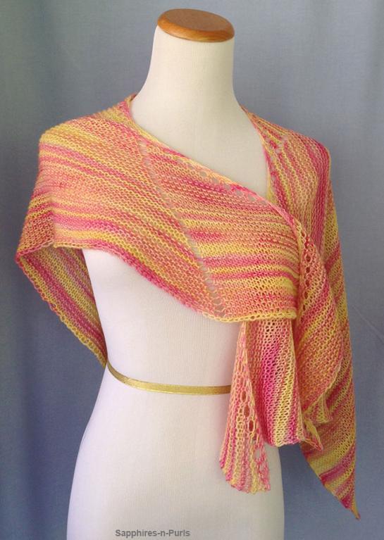 Easy Shawl Knitting Patterns In the Loop Knitting