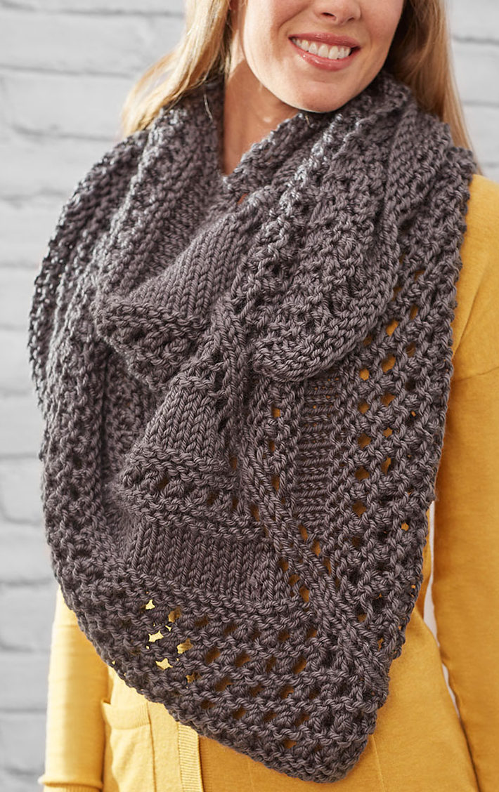 Easy Shawl Knitting Patterns In the Loop Knitting