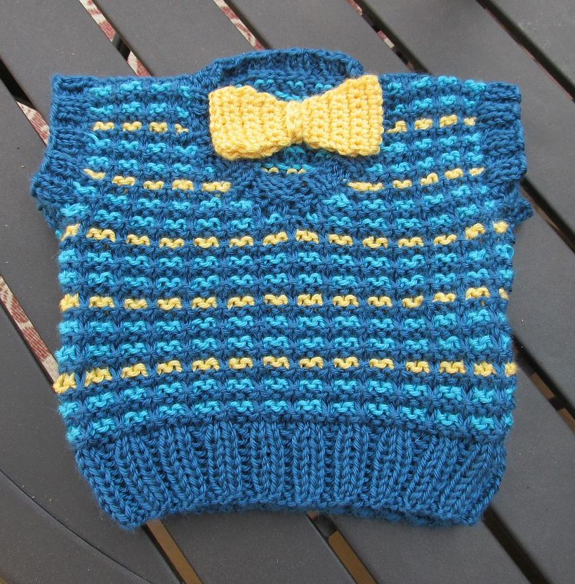 Vests for Babies and Children Knitting Patterns In the