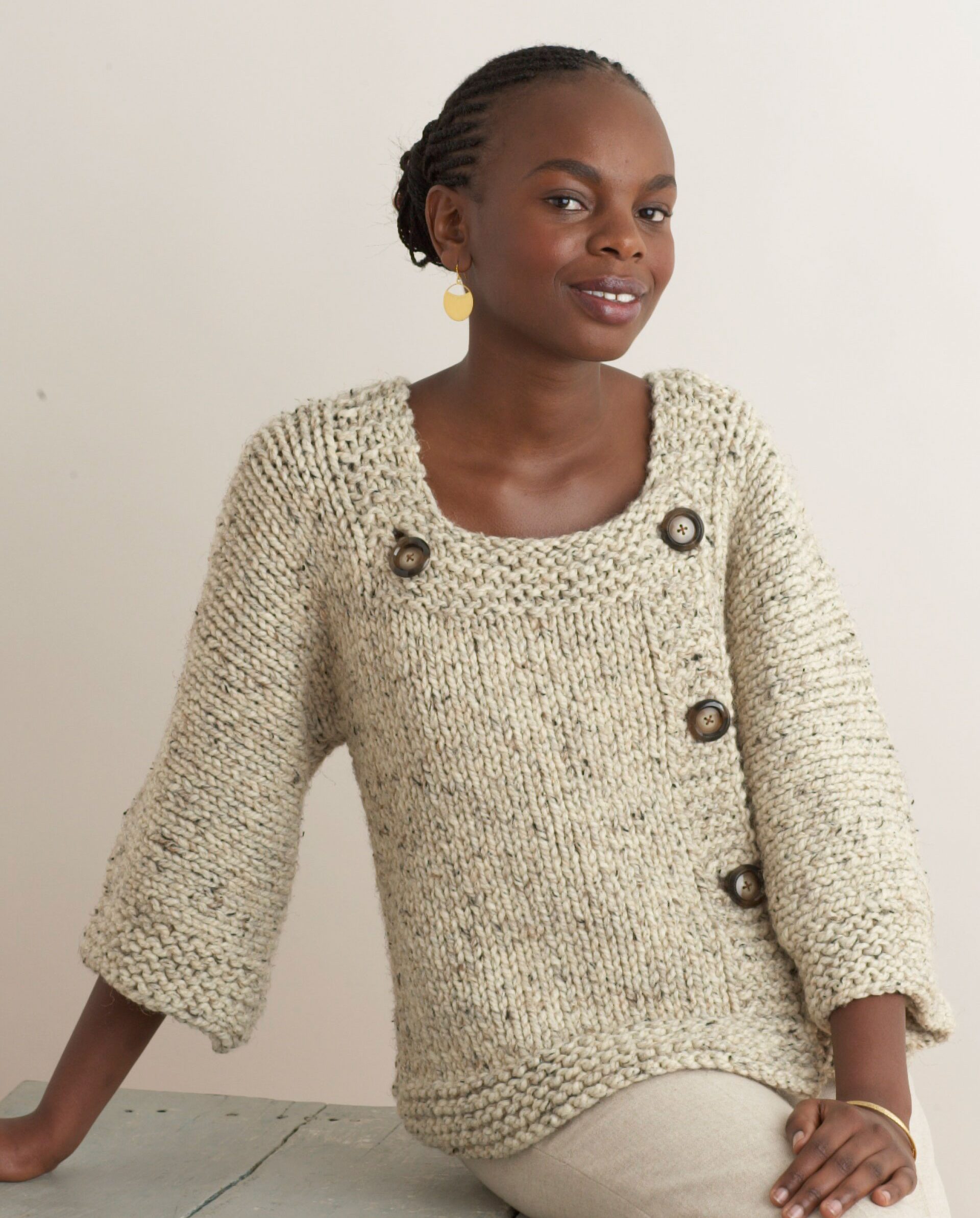 Wrap Cardigan Knitting Patterns In the Loop Knitting