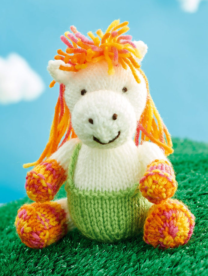 Horse, Zebra, and Donkey Knitting Patterns In the Loop Knitting