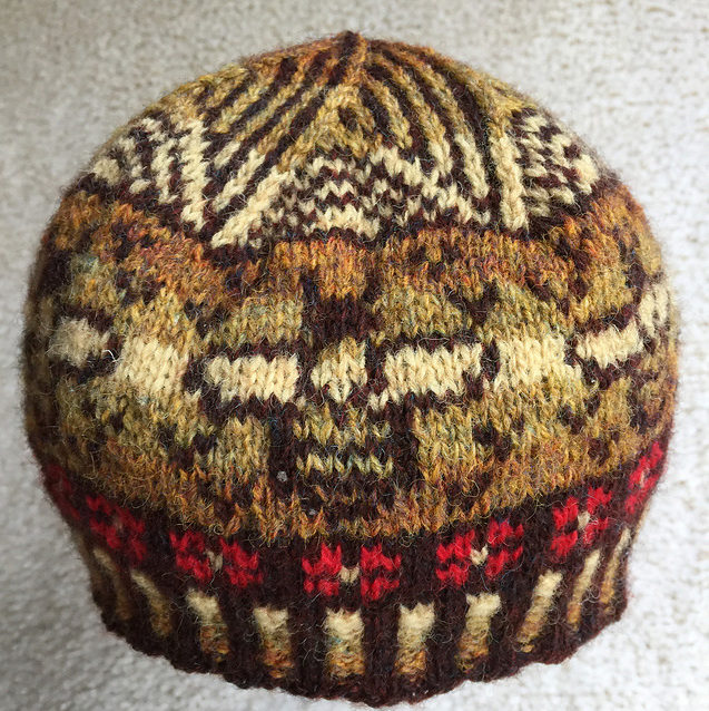 Free knitting pattern for Bumblebee Beanie hat