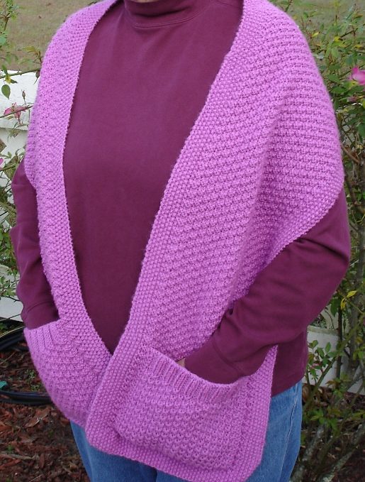 Pocket Wrap Knitting Patterns | In the Loop Knitting