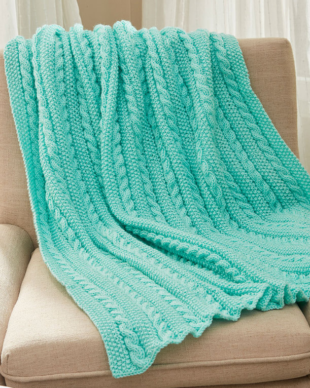 Easy Blanket Knitting Patterns Knitting Patterns