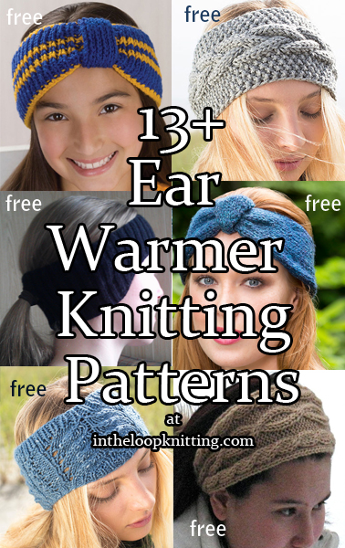 Knitting Patterns for Ear Warmer Headband Knitting Patterns. Most patterns are free