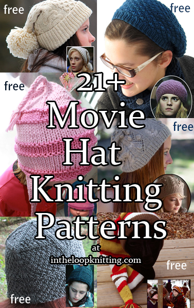 Hat Knitting Patterns Inspired by Movies