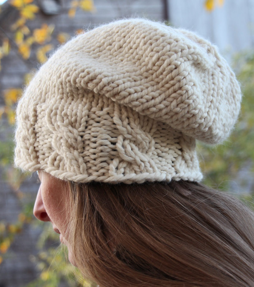 Cable Hat Knitting Patterns In the Loop Knitting