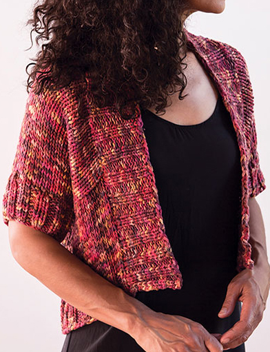 Knitting Pattern for Quick Sibilla Cardigan